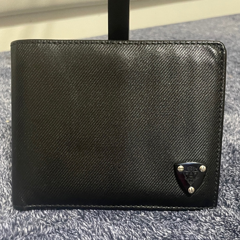 Gucci Black Leather Mens Wallet